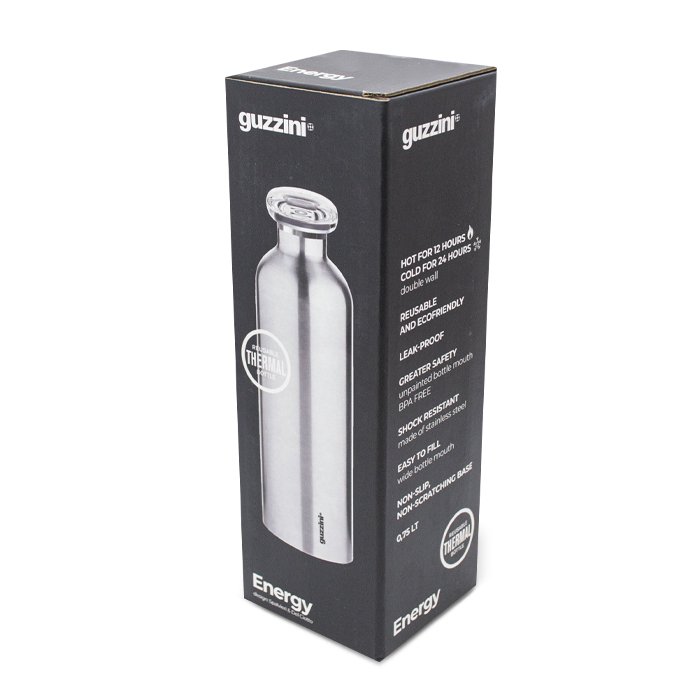 Botella Térmica Acero Inox  ml - Guzzini