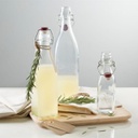 Botella Clip Top Square 550ml - Kilner