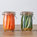 Frasco Redondo Clip Top 1 L - Kilner