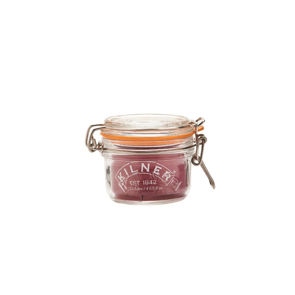 Frasco Redondo Clip Top 0,125ml - Kilner