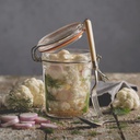 Frasco Facetado Clip Top Jar 0.450L - Kilner