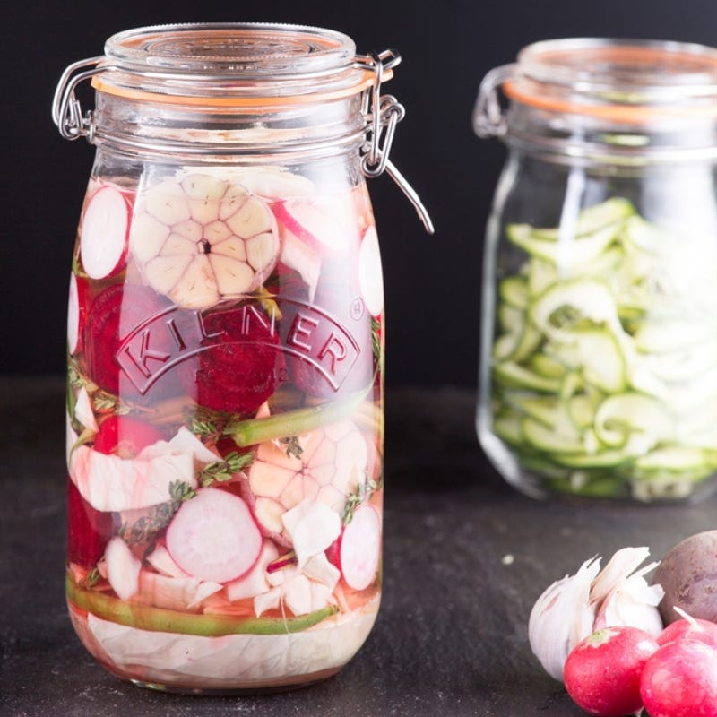 Frasco Redondo Clip Top 1,5 L - Kilner