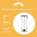Frasco Facetado p/Spaguetti Clip Top Jar 2,2L- Kilner