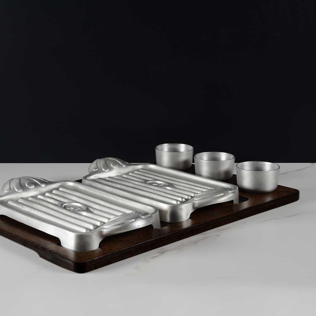 Bandeja Térmica 3 Dips Small Doble - Herencia Grill