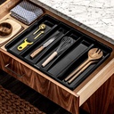 Organizador de Utensilios Extensible Classic Carbón - Madesmart