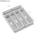 Organizador de Cubiertos Classic Small Silverware Tray - Madesmart