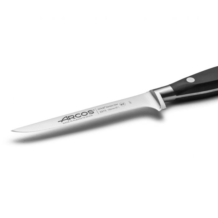 Cuchillo Deshuesador 130mm Riviera Negro - Arcos