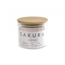 Frasco de Vidrio c/ Tapa de Bamboo 0,45L - Sakura