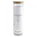 Frasco de Vidrio c/ Tapa de Bamboo 1,9L - Sakura