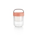 Jar To Go Organic Coral 400 ml - Lékué