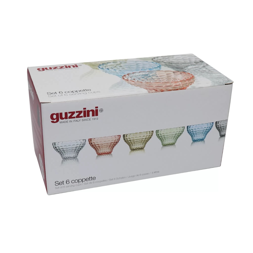 Compoteras 300 ml Gray Tiffany Set x (6und) - Guzzini