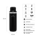 Mug Travel Switchback 473ml Black - Stanley