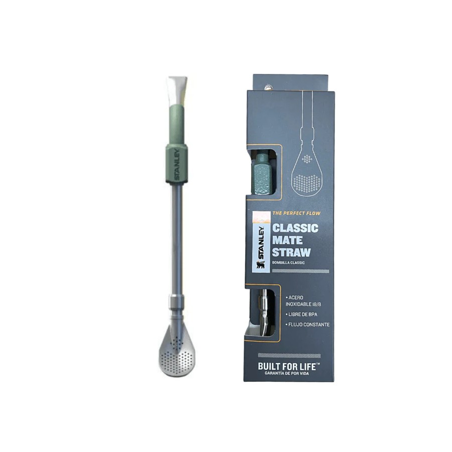 Bombilla p/Mate Spoon Hammertone Green - Stanley