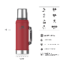 Termo Classic 950ml c/Manija y Tapón Sebador Red - Stanley