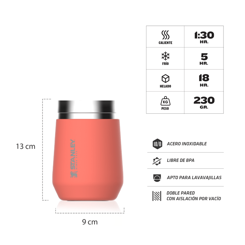 Vaso Everyday 290ml Coral - Stanley