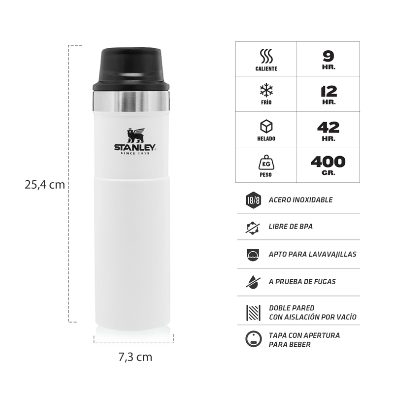 Vaso One Hand 591ml Polar - Stanley