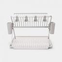 Escurridor de Platos Plegable Light Grey - Brabantia