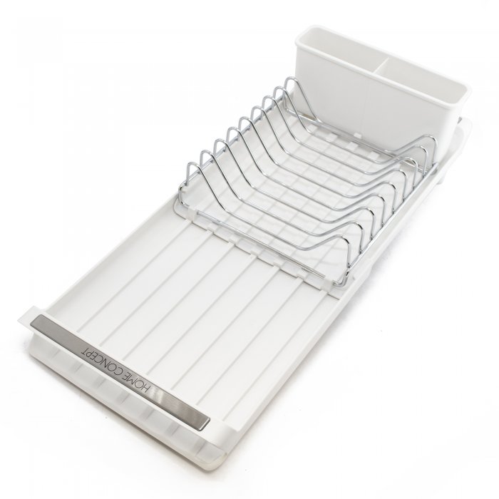Escurridor de Platos Extensible White - Home Concept