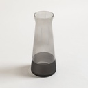Botellón de Vidrio Gris 1.145ml - Fondo Esmerilado
