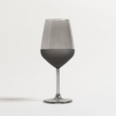 Copas de Vino 490ml + Copas de Champagñe 195ml + Vasos Bajos 425ml - Set x (6 und) Gris Fondo Esmerilado