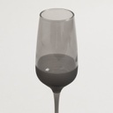 Copas de Vino 490ml + Copas de Champagñe 195ml + Vasos Bajos 425ml - Set x (6 und) Gris Fondo Esmerilado