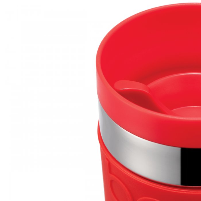 Mug Jarro Cierre Hermético Rojo 350 ml