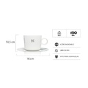 DayBreak Cup + Plato 192ML Pale Stone - Stanley