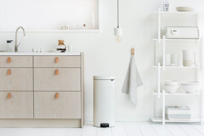 Cesto c/Pedal New Icon 30 L White - Brabantia