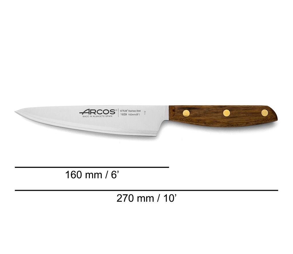 Cuchillo Cocinero 16mm NórdiKa - Arcos