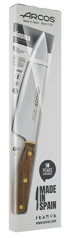 Cuchillo Cocinero 21mm Nórdika - Arcos