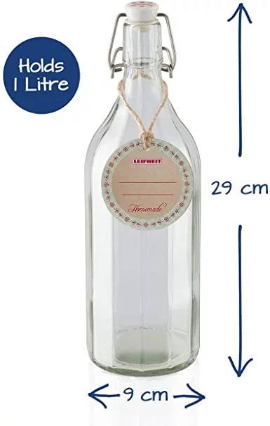 Botella de Vidrio 0.5 litros - Leifheit