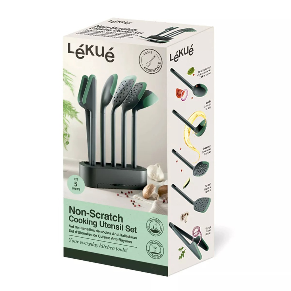 Utensilios de Cocina Essential x 5 (pzas) - Lékué