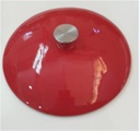 Cacerola de Hierro Esmalatada 28 cm Roja