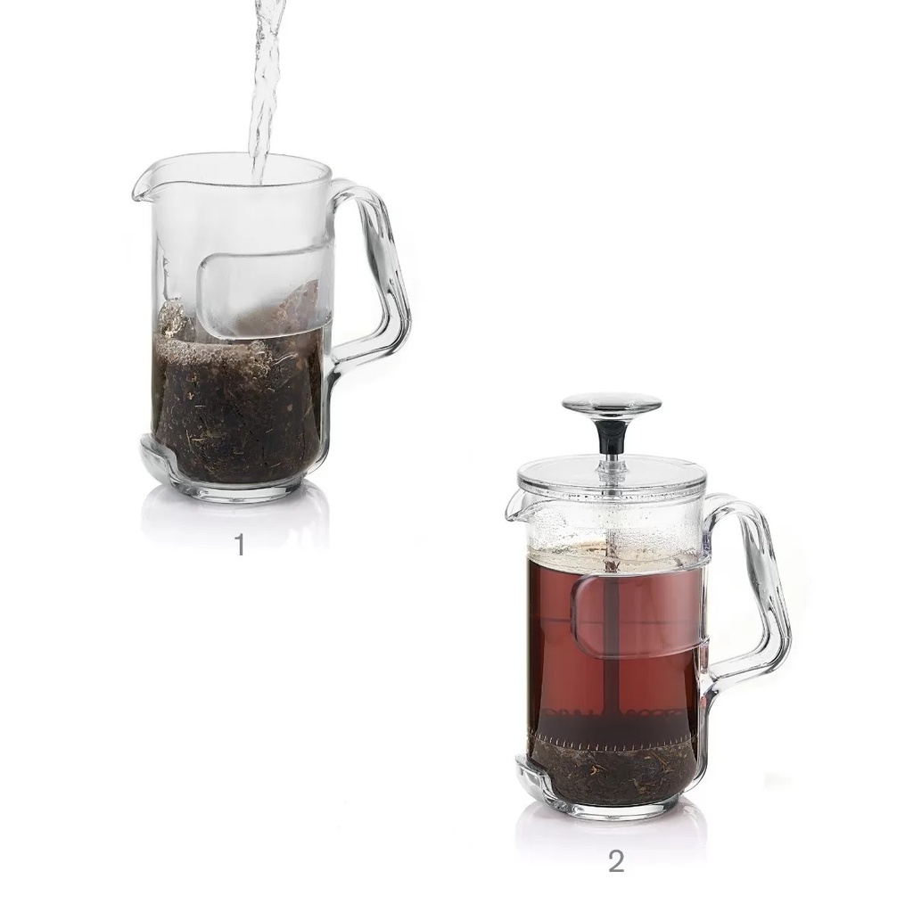 Cafetera, infusor y espumador 8 pocillos - Guzzini