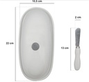 Mantequera de Porcelana c/Untador - Premium