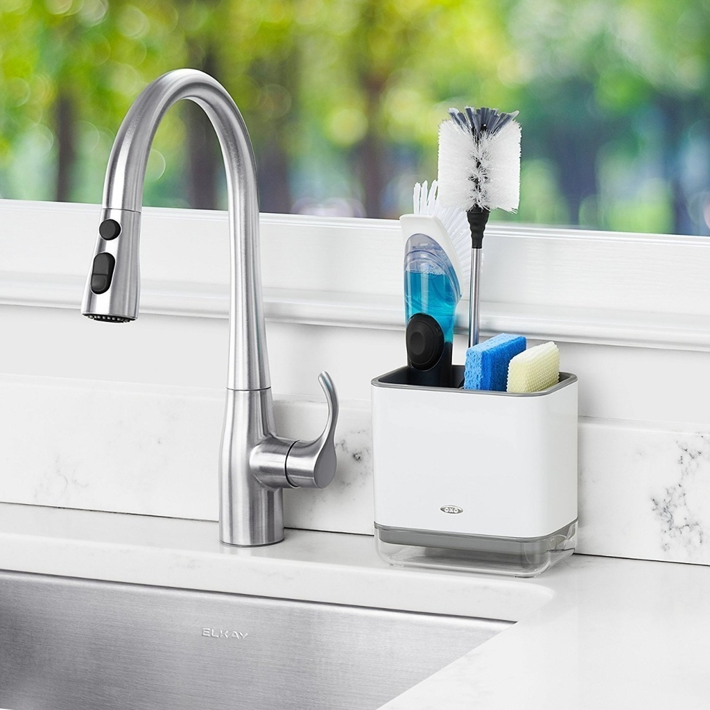 Cepillo Dispenser + Repuesto (2und) - Oxo