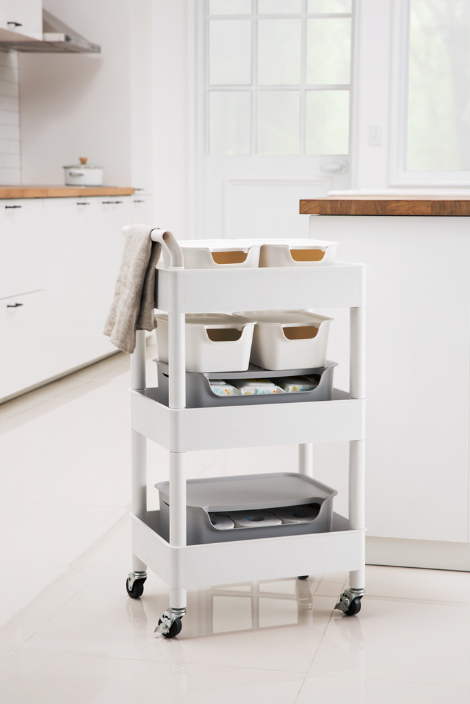 Cesto Living Box Grey Medium - Litem