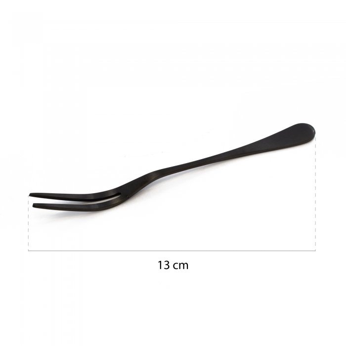 Set de Mini Tenedores x (6und) - Acero Black