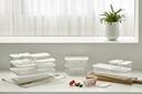 Set Food Container White (4 und) - Litem