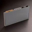 Billetera S3 Gris60 con Hilo Negro - Vacavaliente