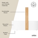 Organizador Curvo Bellwood 30x20x23cm White - Umbra