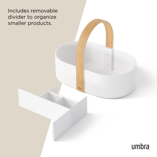 Organizador Curvo Bellwood 30x20x23cm White - Umbra