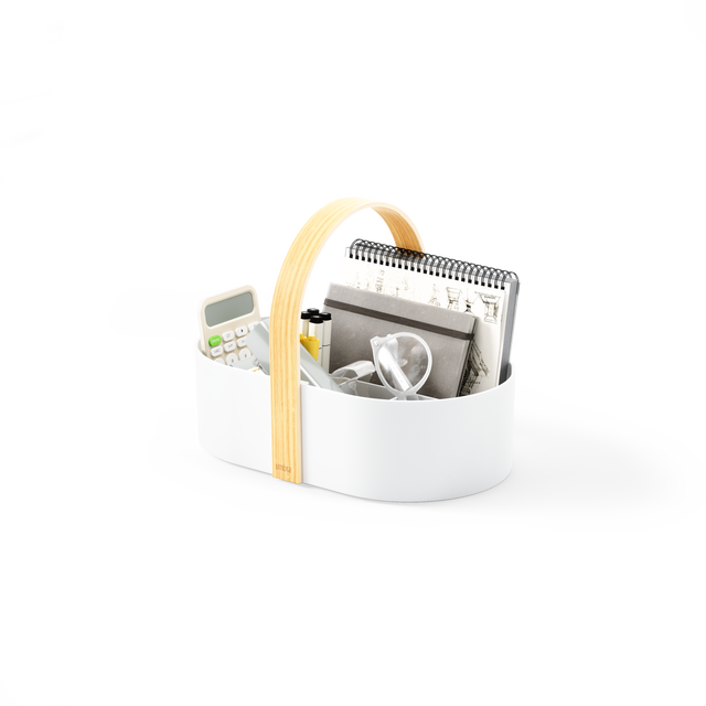Organizador Curvo Bellwood 30x20x23cm White - Umbra