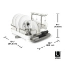 Escurridor de Platos White - Umbra
