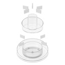 Organizador de Maquillaje Cascada Giratorio 4 Compart - Umbra