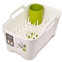 Escurridor Contenedor de Platos Blanco Wash & Drain - Joseph Joseph