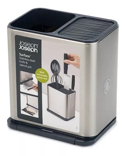 Porta Utensilios Acero Inox. - Joseph Joseph