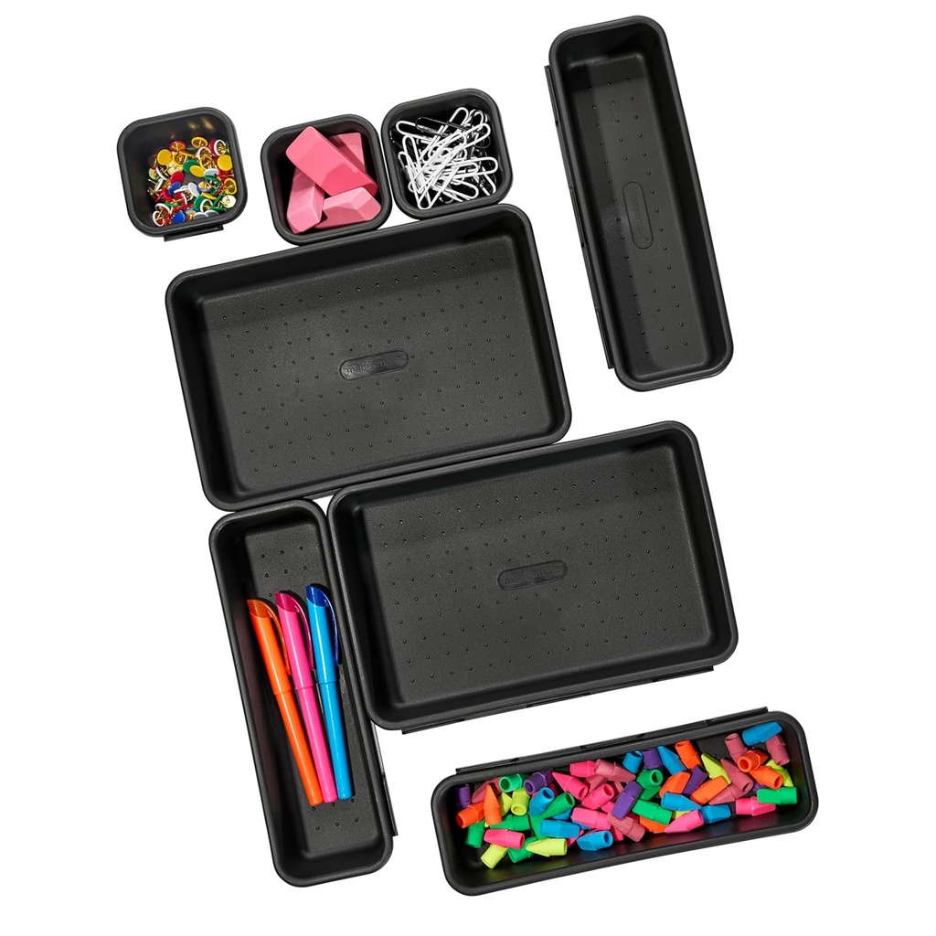 Organizador Set x 8 pzas. Carbono - Madesmart
