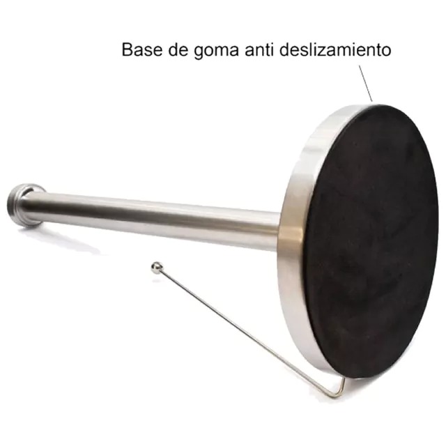 Portarrollo Acero Inoxidable - Home Concept