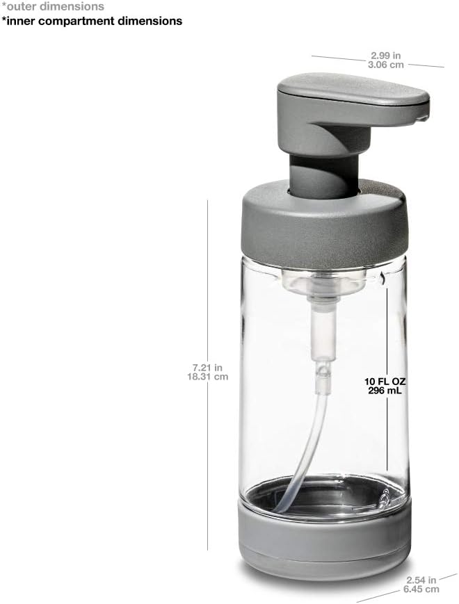 Dispenser Espuma Gris- Madesmart
